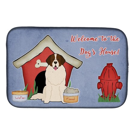 Carolines Treasures Dog House Collection Moscow Watchdog Dish Drying Mat BB2781DDM